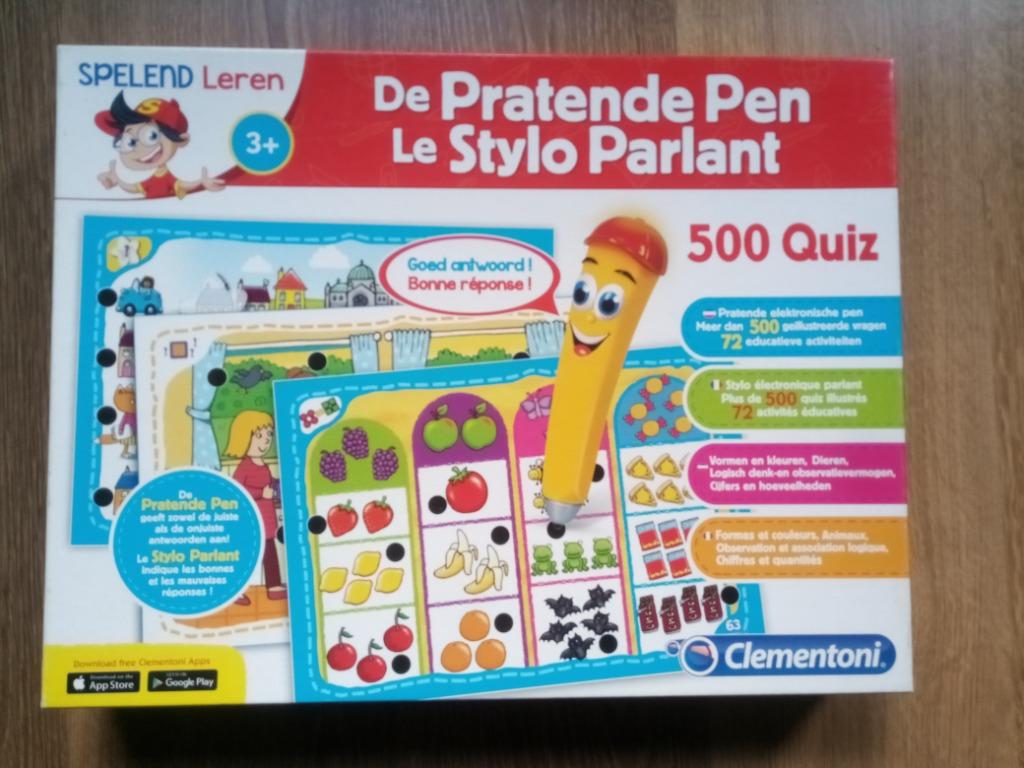QUIZZY DE PRATENDE PEN. (10 euro afgehaald), Kinderen en Baby's, Ophalen of Verzenden, Gebruikt