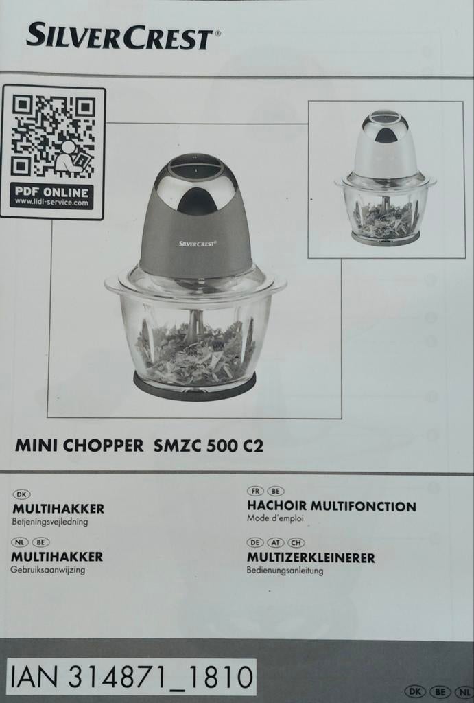 Silvercrest Multihakker, Huis en Inrichting, Ophalen