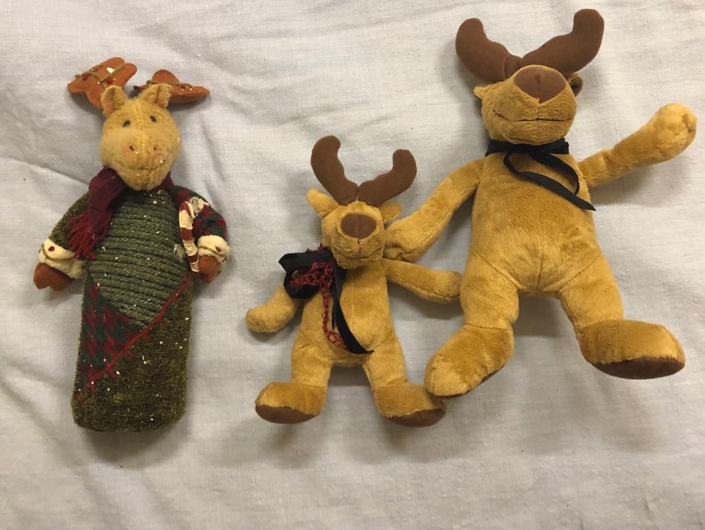 3 rendieren voor kerst, Diversen, Kerst, Ophalen of Verzenden