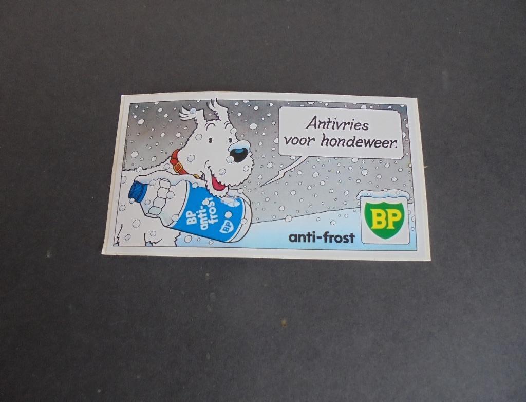 autocollant Tintin Milou BP, Collections, Envoi, Neuf, Bande dessinée ou Dessin animé