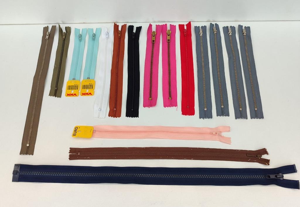 Lot de fermetures éclair, Enlèvement ou Envoi, Neuf, Tirette ou Fermeture