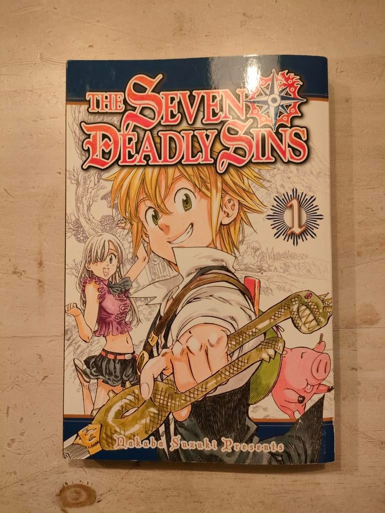 Les Sept Péchés Capitaux, manga, volume 1, Livres, Enlèvement, Comme neuf, Fiction