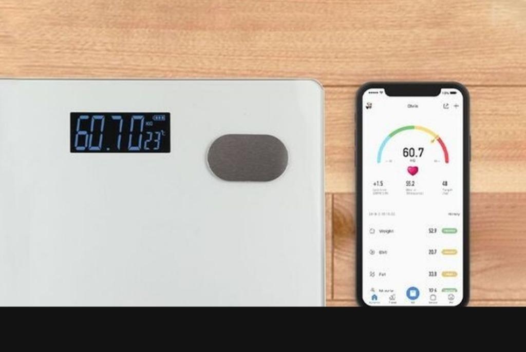 Balance connectée Bluetooth. Pèse personne Neuve!, Electroménager, Balances, Neuf, Digital, Enlèvement ou Envoi