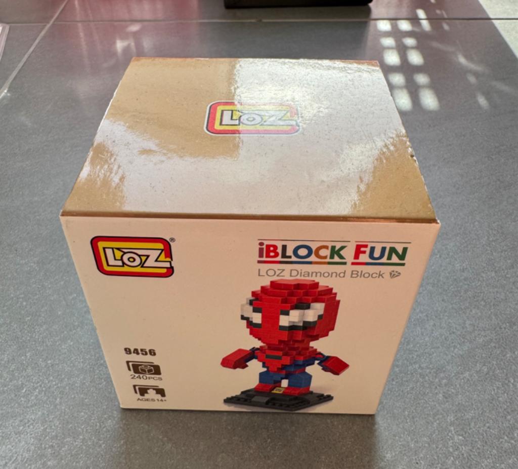 Figurine Spiderman iblock Fun, Enlèvement, Neuf