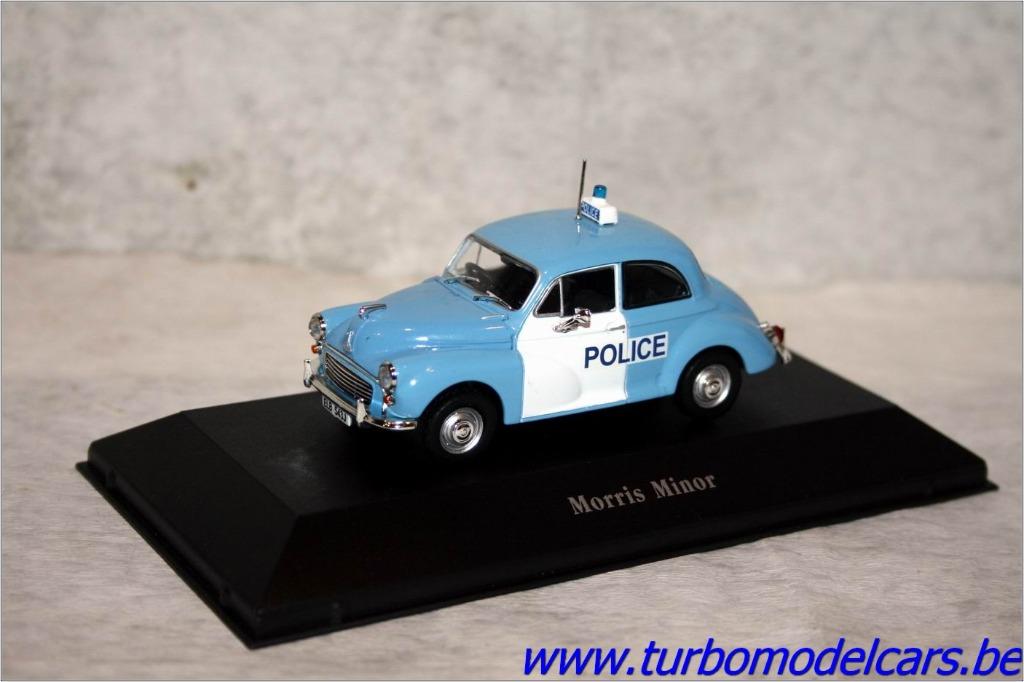 Morris Minor POLICE 1/43 Atlas Police Cars, Enlèvement ou Envoi, Neuf, Voiture, Autres marques