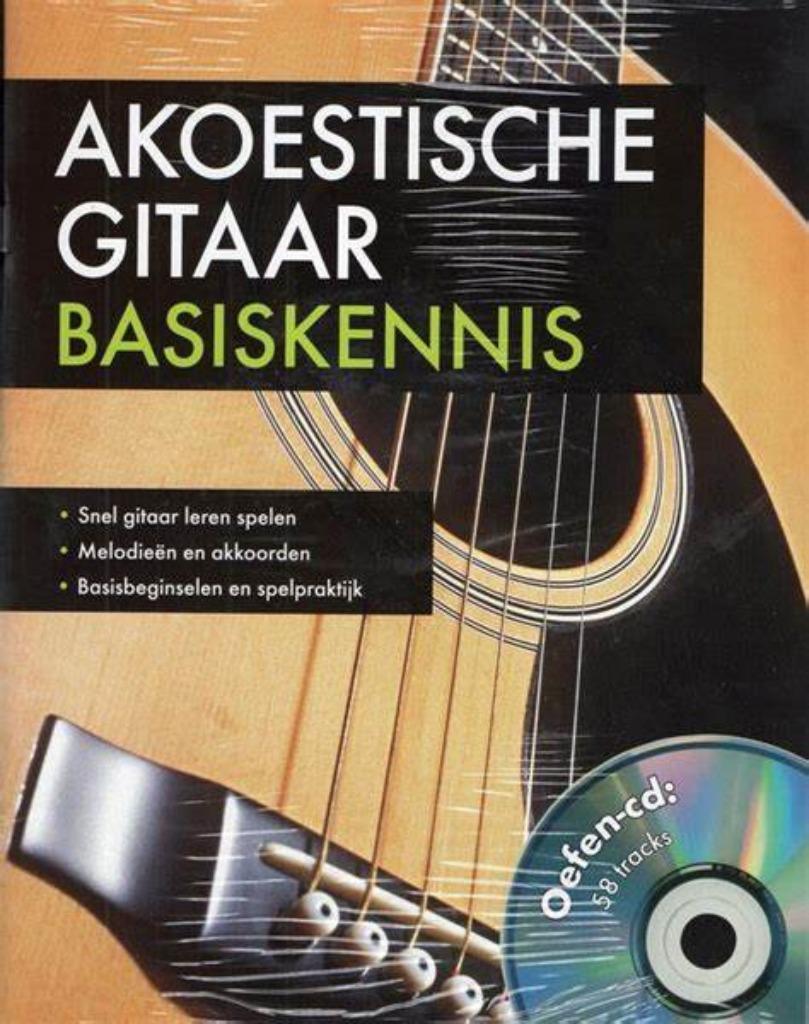 BOEK * Akoestische gitaar- basiskennis, Muziek en Instrumenten, Ophalen of Verzenden, Nieuw