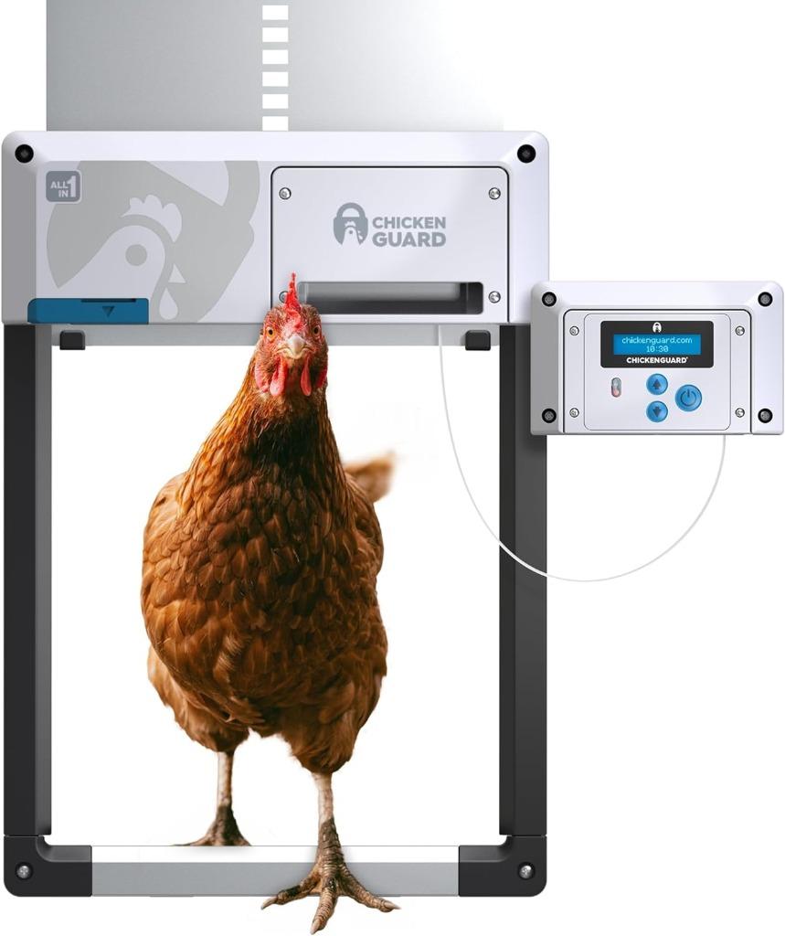 kippen deur automatisch chickenguard all in one, Dieren en Toebehoren, Pluimvee | Toebehoren, Ophalen of Verzenden, Nieuw, Kippenhok of Kippenren