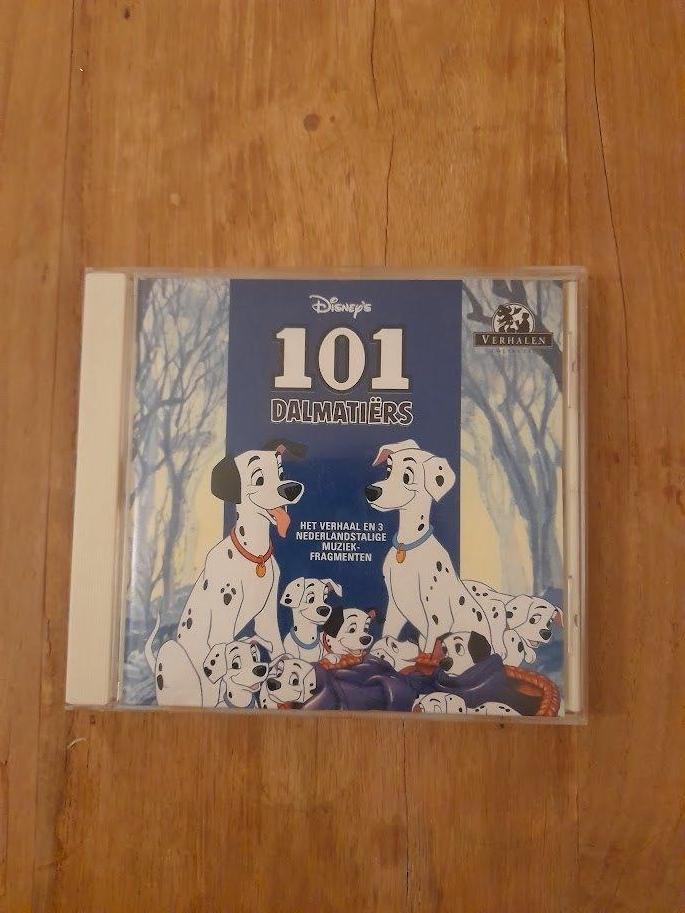 Disney CD – 101 Dalmatiërs (originele soundtrack & liedjes), Enlèvement ou Envoi, Comme neuf, 6 à 9 ans