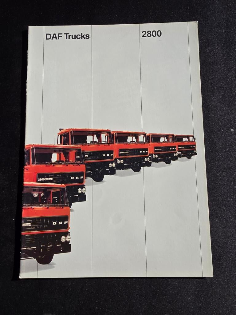 Brochure DAF Trucks 2800, Boeken, Auto's | Folders en Tijdschriften, Ophalen of Verzenden