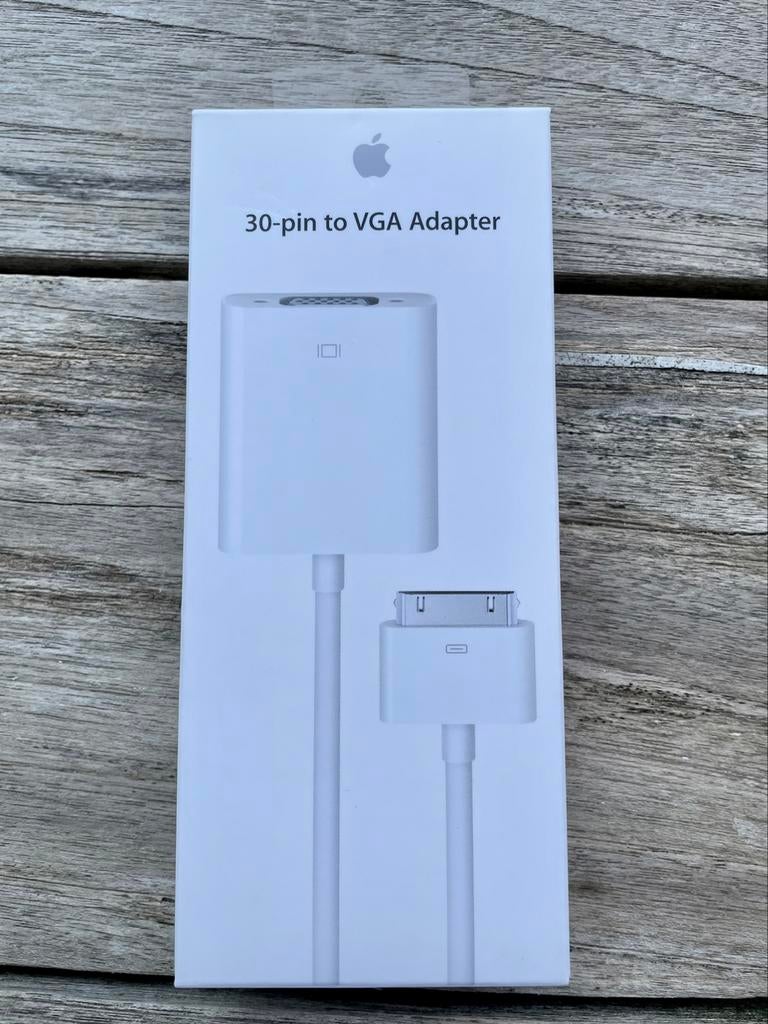 VGA adapter iPad 30-pin, Ophalen of Verzenden
