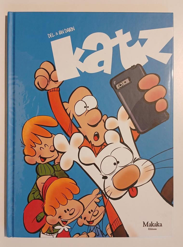 BD Katz (Makaka) 4 EO Dédicacé Del Dairin Neuf ex libris, Neuf, Enlèvement ou Envoi, Une BD, Del dairin