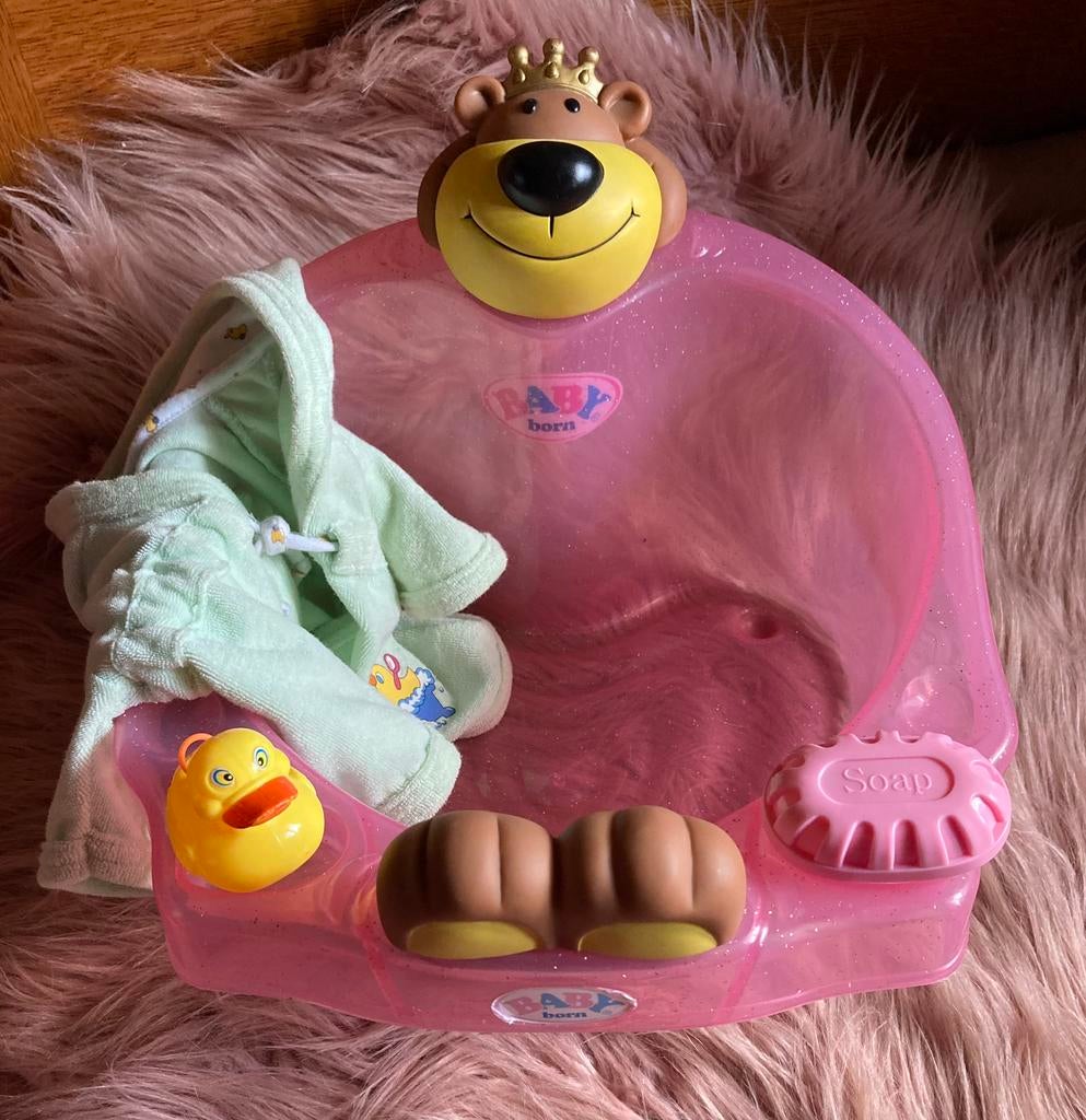 Baby Born badje,badjasje,zeepdoosje,eendje., Ophalen of Verzenden