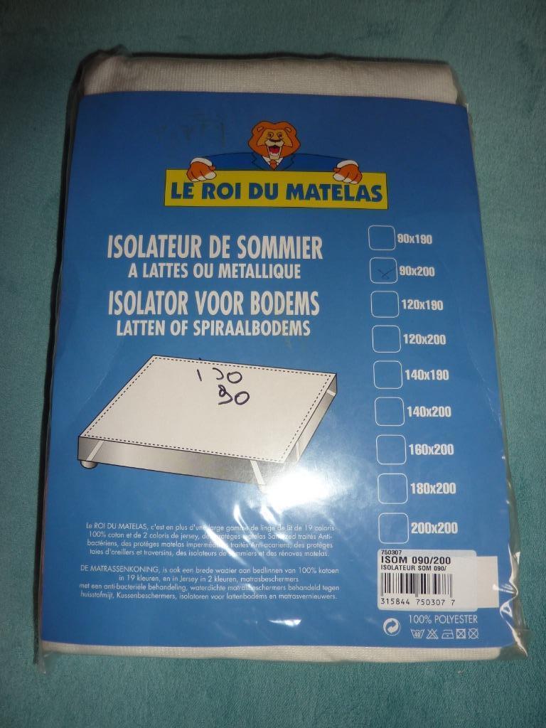 Isolateur de sommier à lattes ou métallique 90 x 200, Maison & Meubles, Chambre à coucher | Matelas & Sommiers, Neuf, 90 cm, Une personne