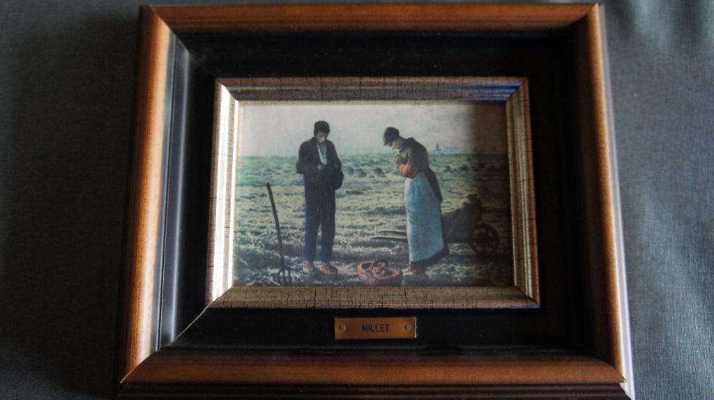 replica schilderwerkjes Millet, Enlèvement