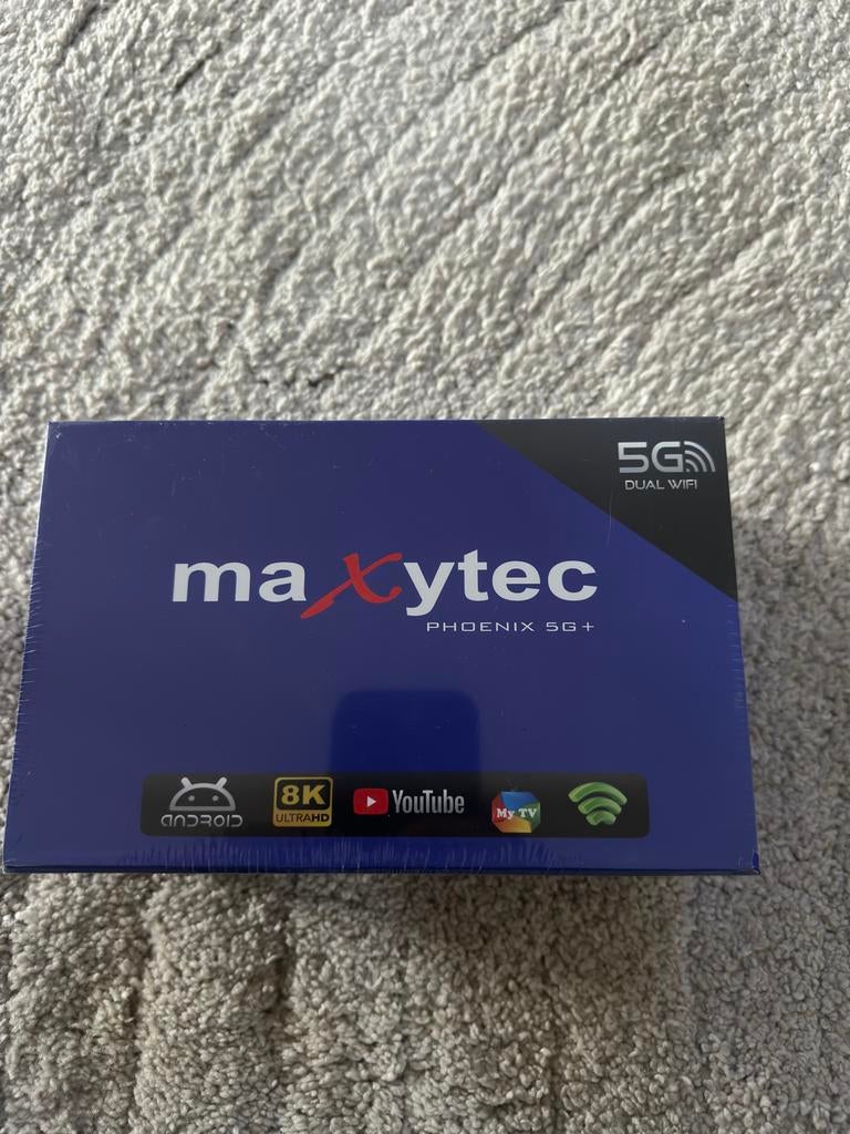 Maxytec Phoenix 5G+ iptv mediaspeler NIEUW in doos, Enlèvement, Neuf