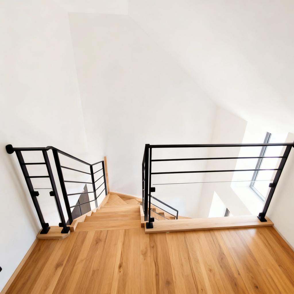 Escalier sur mesure Métal et bois - Livraison gratuite, Bricolage & Construction, Envoi, Neuf
