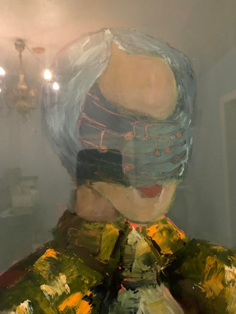 Pergamo Gaetano „muziek van de ziel „olieverf 40 x 30 cm, Antiek en Kunst, Ophalen of Verzenden