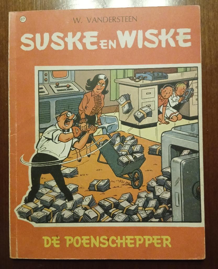 Suske et Wiske VK 67 Le Poenschepper, Livres, Enlèvement ou Envoi, Willy Vandersteen, Une BD, Utilisé