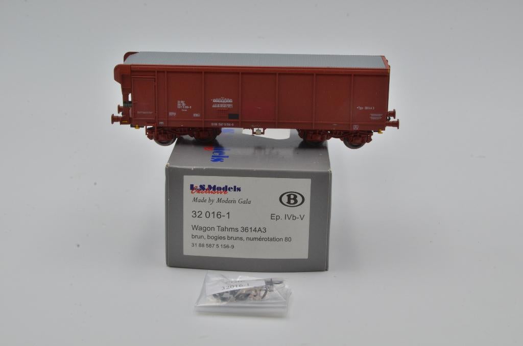 SNCB/NMBS Wagon à toit roulant (LS Models), Hobby & Loisirs créatifs, Autres marques, Enlèvement ou Envoi, Wagon, Comme neuf