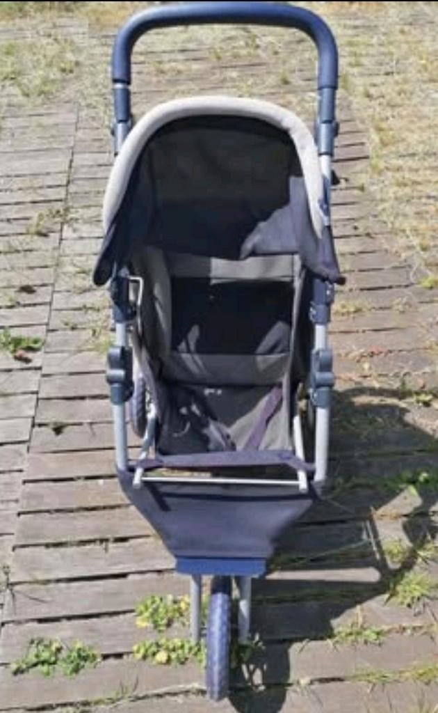 Christiaensen opvouwbare blauwe speelgoedkinderwagen voor me, Ophalen of Verzenden