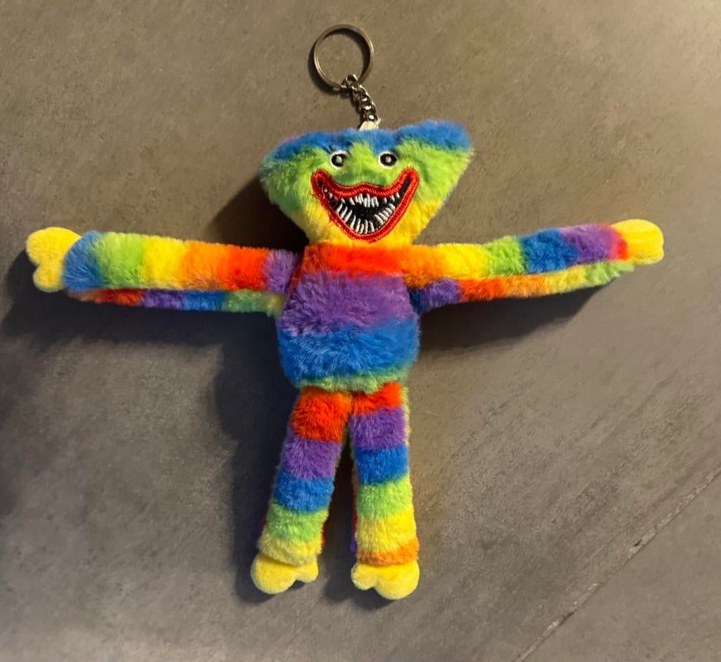 Huggy wuggy sleutelhanger Regenboog, Enlèvement, Neuf