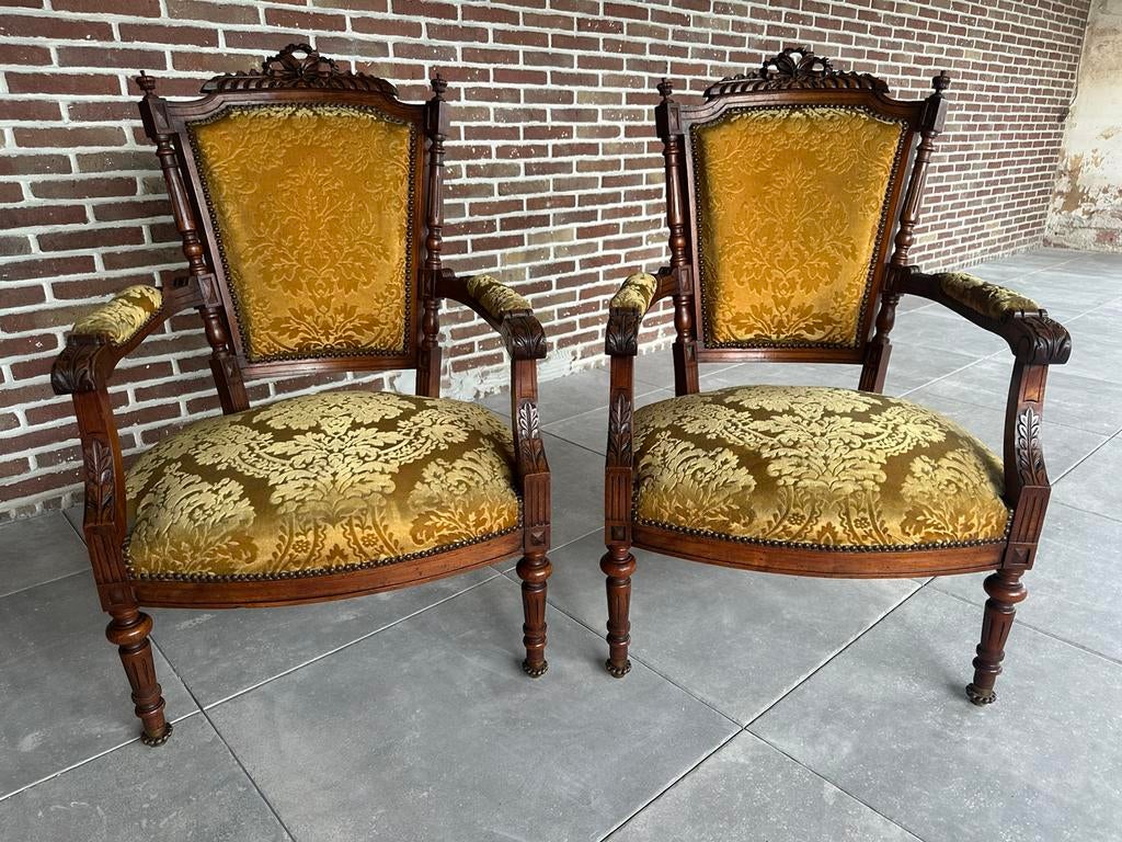 Set Louis XIV stoelen, Ophalen
