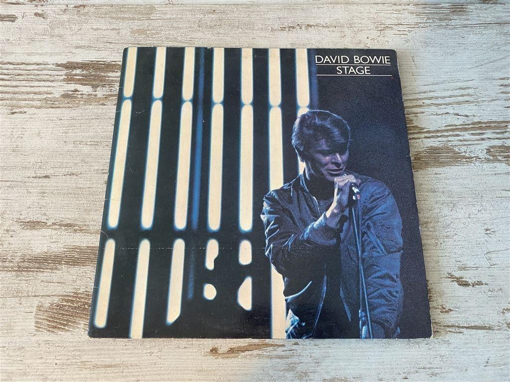 David Bowie - stage dubbel vinyl lp [1354], Cd's en Dvd's, Vinyl | Rock, Zo goed als nieuw, Verzenden