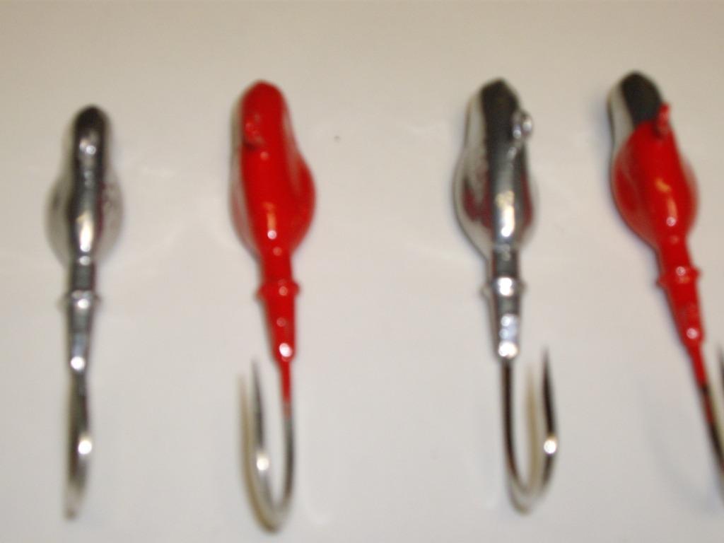 in 90 en 120gr Dorschbomp loodkoppen in chroom of kleur, Ophalen of Verzenden, Nieuw, Dobber of Lood