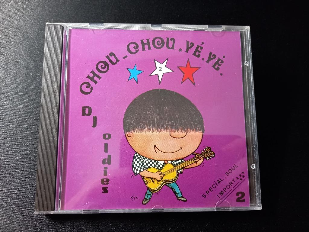 Chou-Chou "Yé, Yé" Party 2 - Popcorn frans italian Cd = Mint, Verzenden, Zo goed als nieuw