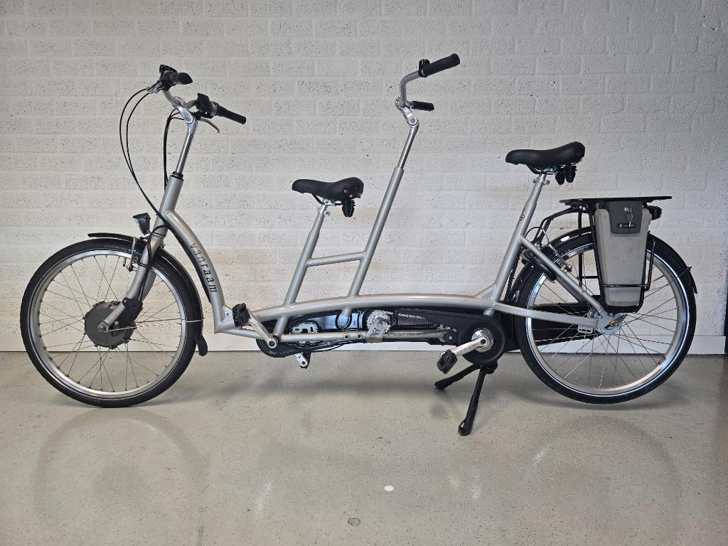 Zomeraanbieding! Elektrische van Raam Twinny - Silent motor, Fietsen en Brommers, Fietsen | Tandems, Verzenden, Zo goed als nieuw