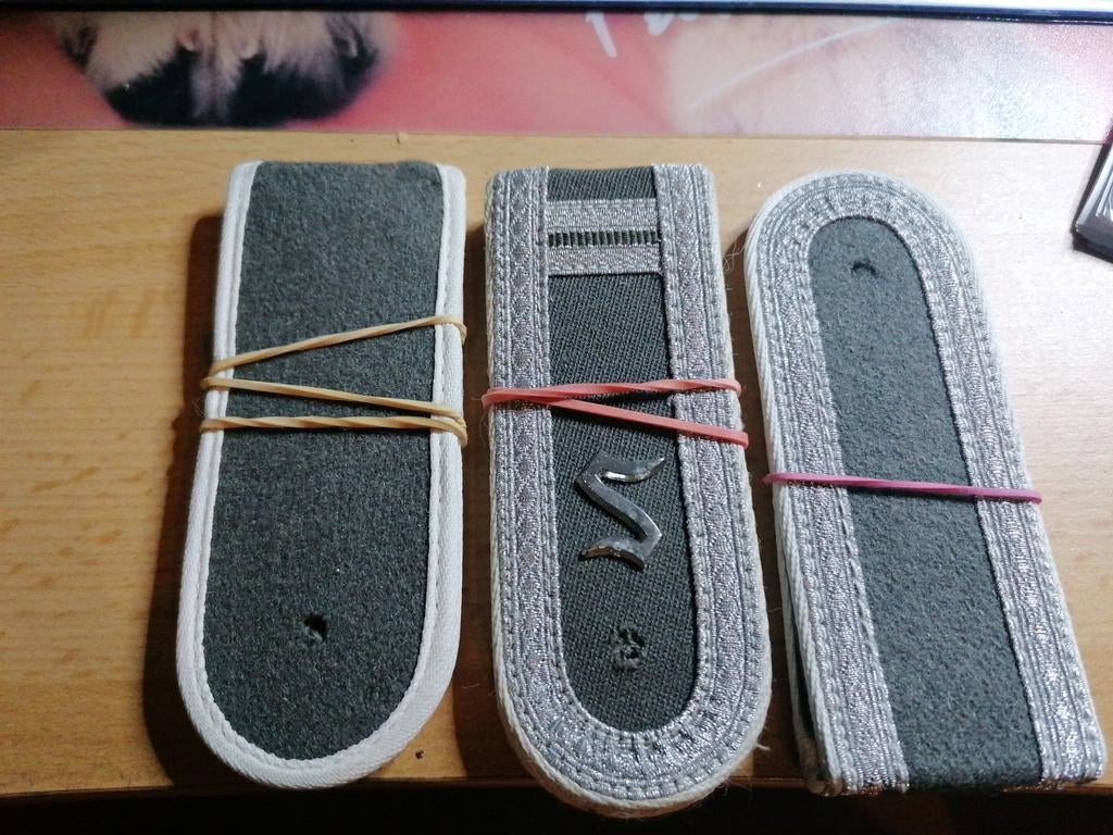 Passants de grade Nva. Reconnaissance, chasseurs motorisés., Collections, Enlèvement ou Envoi