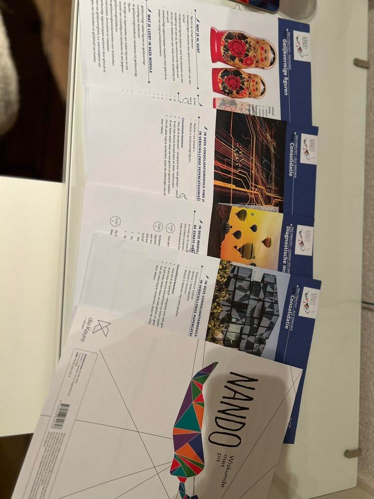 Wiskunde Nando consolidatiemodules, Ophalen, Zo goed als nieuw