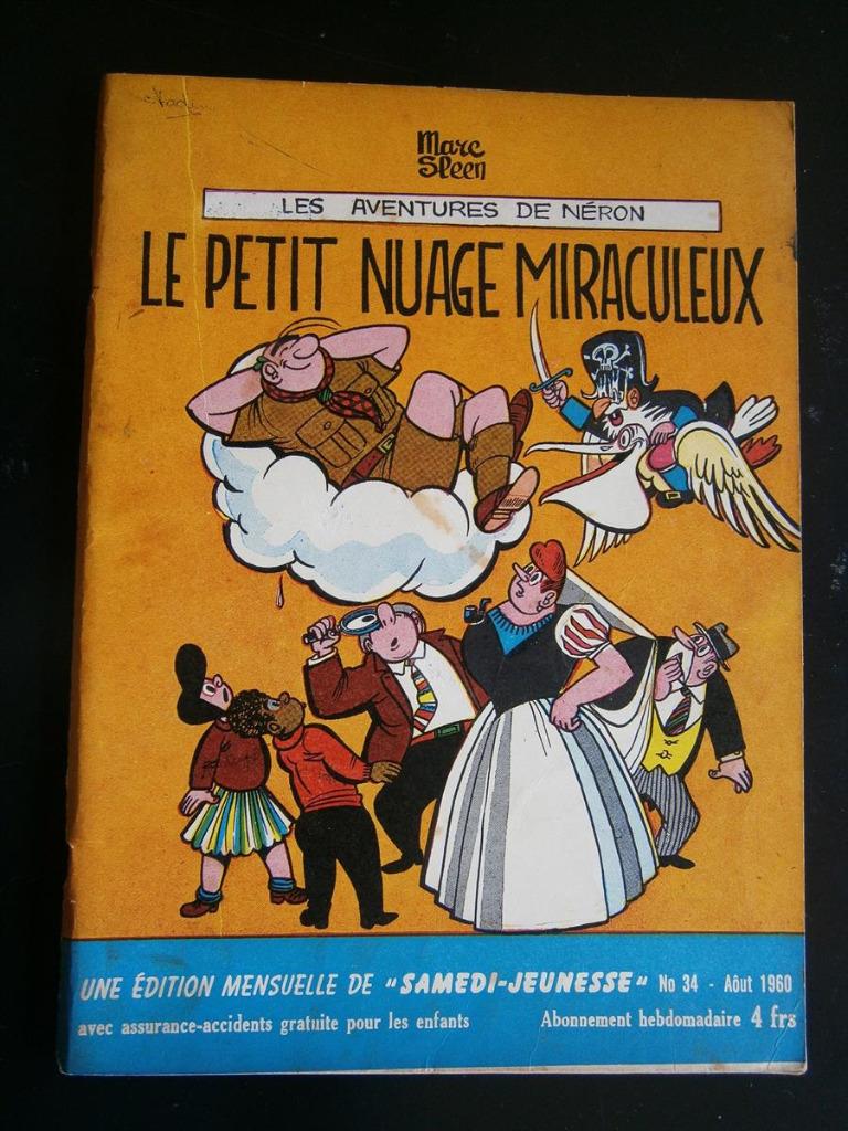 Nero Le petit Nuage Miraculeux, Livres, BD, Une BD, Envoi, Utilisé, Marc Sleen