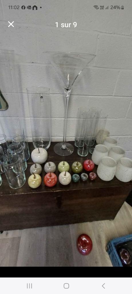 decoratieve glazen vazen voor elke gelegenheid, Huis en Inrichting, Woonaccessoires | Vazen, Zo goed als nieuw, Overige kleuren