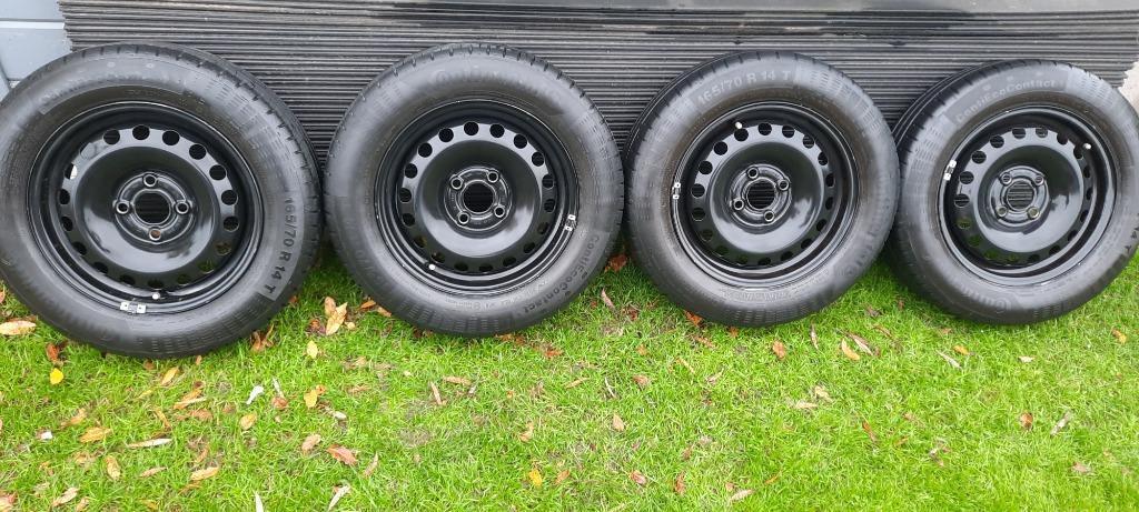 Pneus VW UP, Seat Mii, Skoda Citigo... 4X100, Autos : Pièces & Accessoires, 14 pouces, Pneu(s), Enlèvement, 165 mm