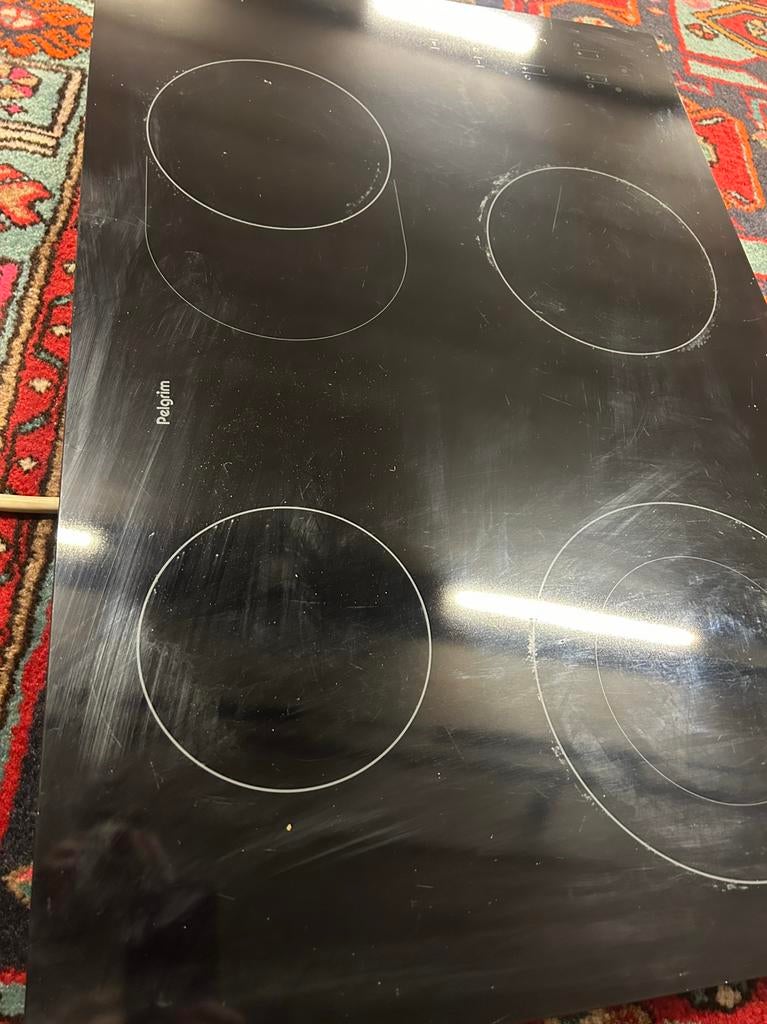 Pelgrim vitrokeramische kookplaat 75 breed, Elektronische apparatuur, Kookplaten, Ophalen of Verzenden, Zo goed als nieuw