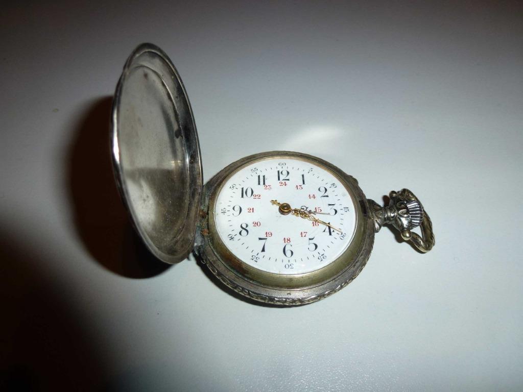 montre à gousset  guillochure signée FRAINIER, Autres marques, Enlèvement ou Envoi, Inconnu, Montre de poche