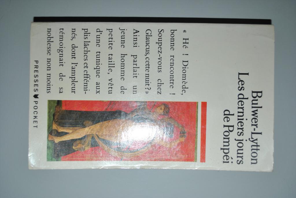 Derniers jours Pompei/Bulwer-Lytton Bon état, Antiquités & Art, Envoi