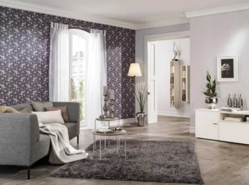 Erismann vliesbehang bloemenmotief - 10,5x0,53m, Enlèvement ou Envoi