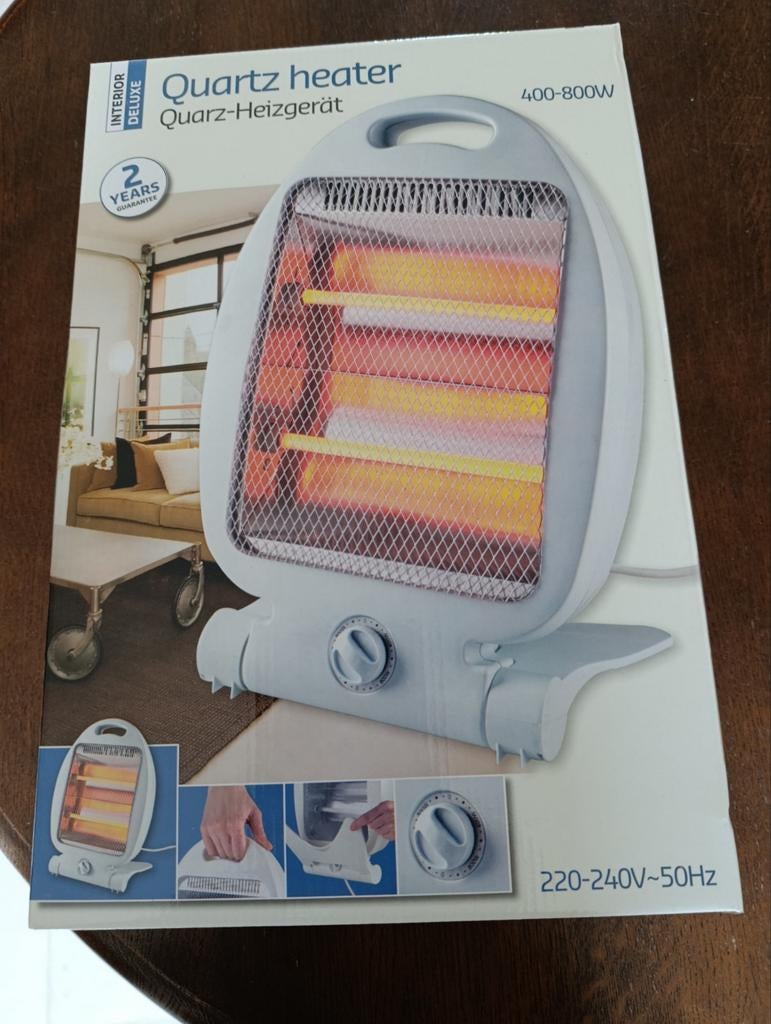 Nieuw elektrisch verwarmingstoestel, Ophalen