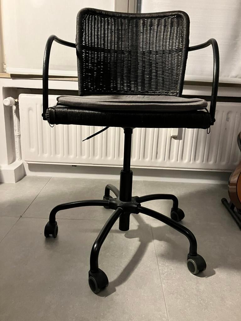 Chaise de bureau Gregor, Enlèvement, Comme neuf, Noir, Chaise de bureau