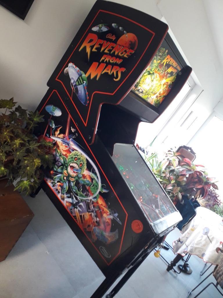 Revenge from mars, Collections, Bally, Flipper (jeu), Enlèvement, Utilisé