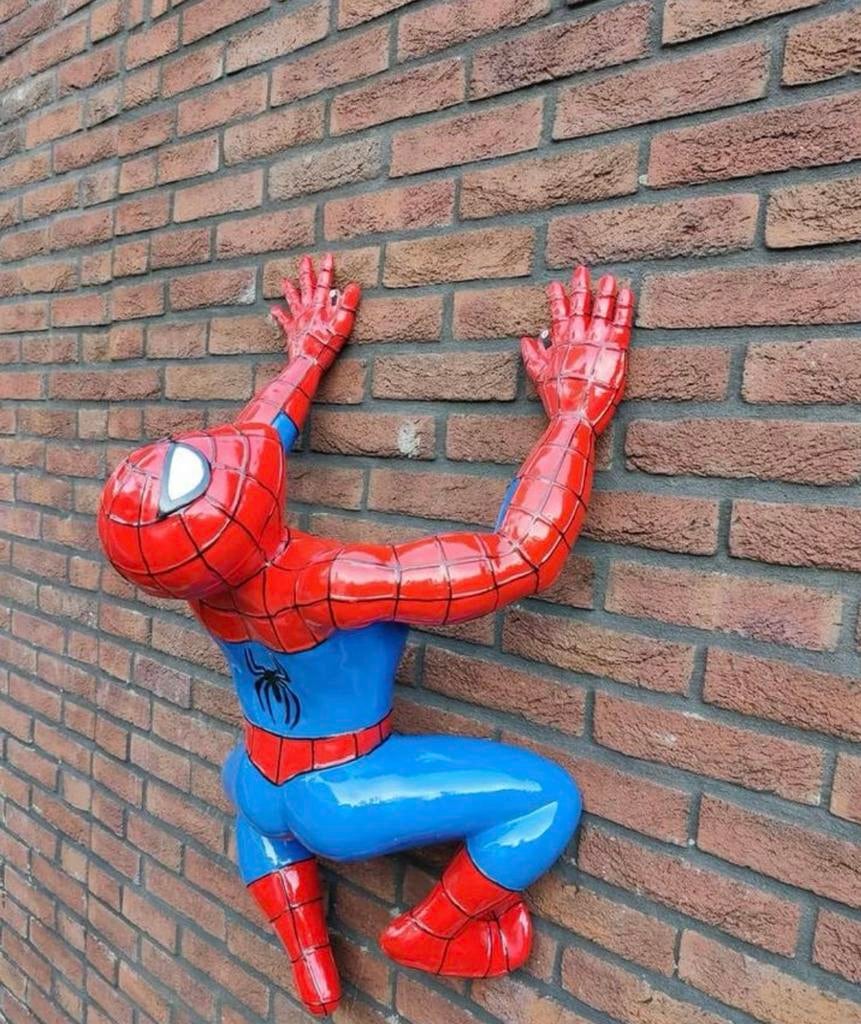 Groot Spiderman beeld, Verzamelen, Ophalen, Zo goed als nieuw, Fantasy