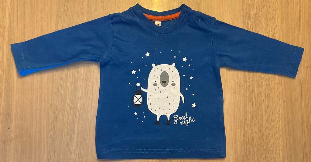 ⚽️ longsleeve maat 74, Kinderen en Baby's, Babykleding | Maat 74, Zeeman, Ophalen of Verzenden, Zo goed als nieuw, Jongetje