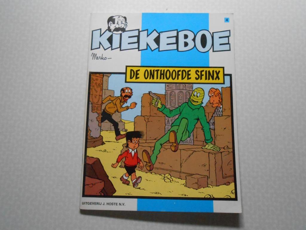 kiekeboe 4a De onthoofde sfinx 1979 1 ste druk., Boeken, Stripverhalen, Nieuw, Eén stripboek, Ophalen of Verzenden