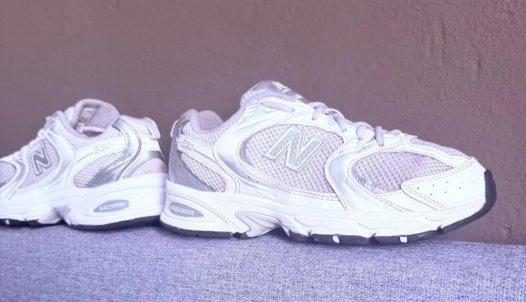 New Balance 530 maat 38,5., Kleding | Dames, Schoenen, Wit, Ophalen of Verzenden, Gedragen, New balance