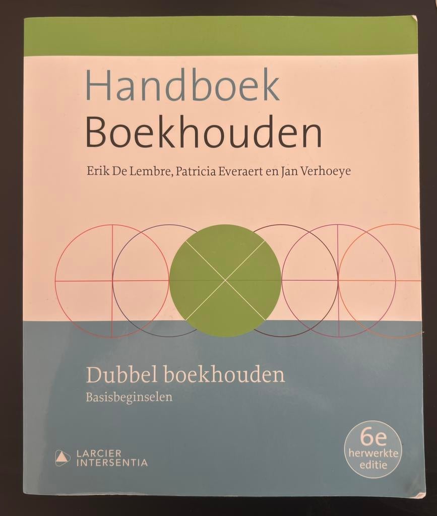Handboek Boekhouden - Dubbel Boekhouden (zesde editie), Boeken, Economie, Management en Marketing, Zo goed als nieuw, Ophalen