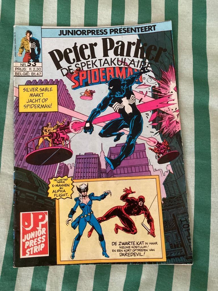 Peter Parker “de spectaculaire Spider-Man” uit 1987, Boeken, Strips | Comics, Eén comic, Ophalen, Gelezen