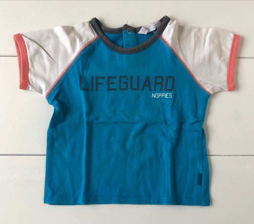 t-shirt Noppies 12-18 maanden 86, Kinderen en Baby's, Gebruikt, Ophalen of Verzenden, Jongetje, Noppies
