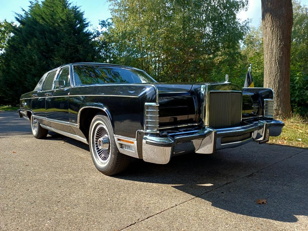 lincoln continental**town car**bj:1979**, Auto's, Lincoln, Bedrijf, Te koop, Town Car, Centrale vergrendeling, Cruise Control